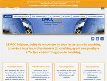 Tablet Screenshot of emccbelgium.org